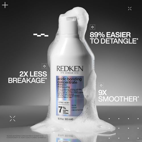 REDKEN Acidic Bonding Concentrate Shampoo & Conditioner Set for Damaged and All Hair Types
| Repair and Strengthen Weak
